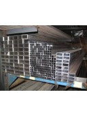 Труба алюминиевая профильная квадратная 100x100x3,4мм. Є Анодована і без покриття.