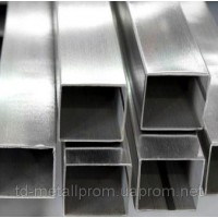 Труба нж 40х40х1,5 профильная матовая AISI 304
