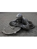 Канализационный люк, тип Т Л С чугунный, полимерный, пластиковый, крышка канализационного люка