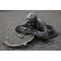 Канализационный люк, тип Т Л С чугунный, полимерный, пластиковый, крышка канализационного люка