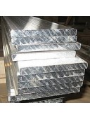Алюминиевая полоса 120x5мм. шина смуга штаба анодированный и без покрытия