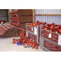 Отвод, колено чугунное безраструбное SML 100х88